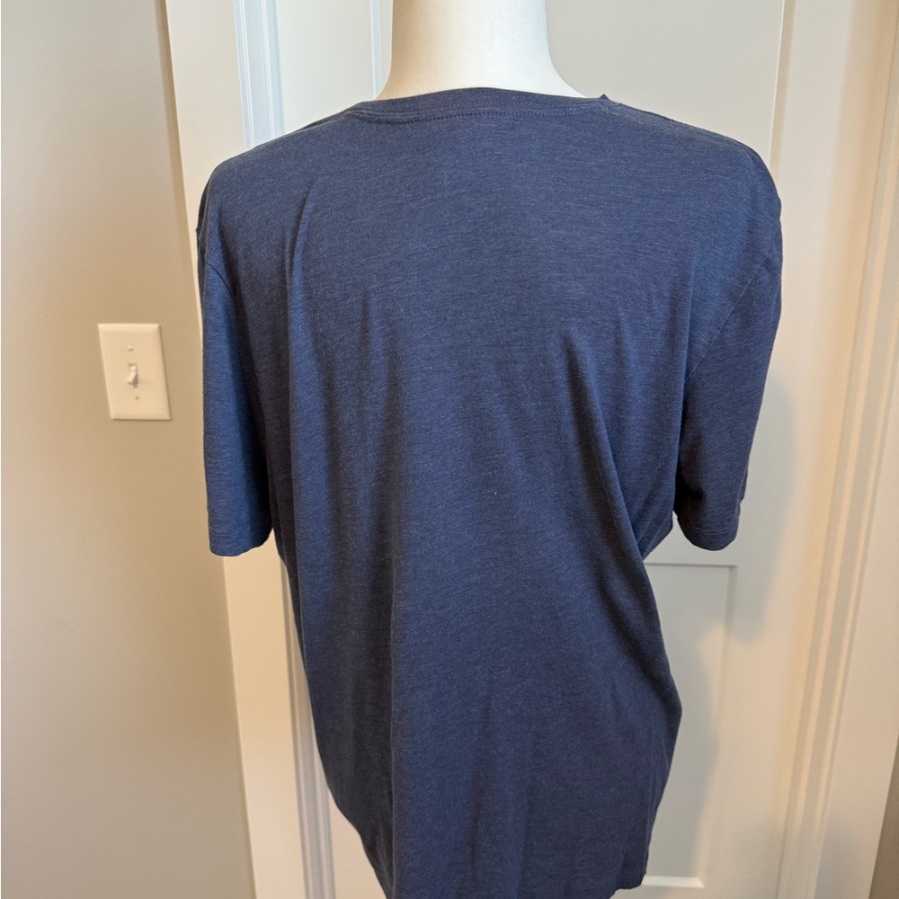 Columbia Heathered Blue Tee - Picture 2 of 3